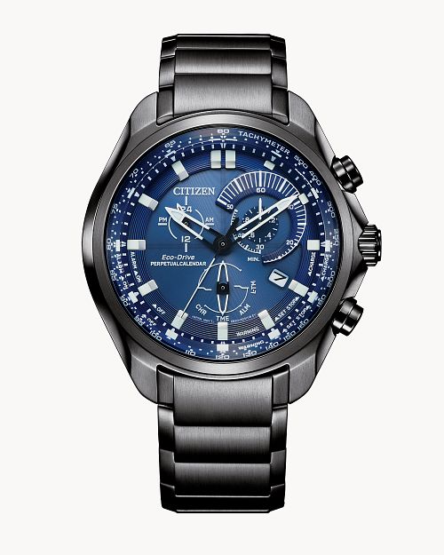 Sport Chronograph Blue Dial Stainless Steel Bracelet BL5607 54L